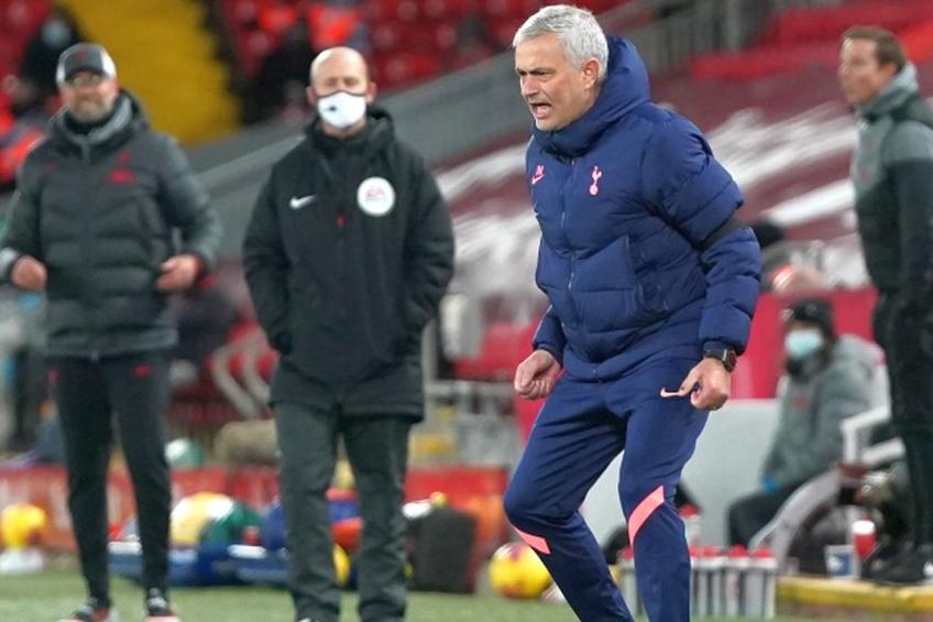 Jose Mourinho, în Liverpool - Tottenham 2-1 // foto: Guliver/gettyimages