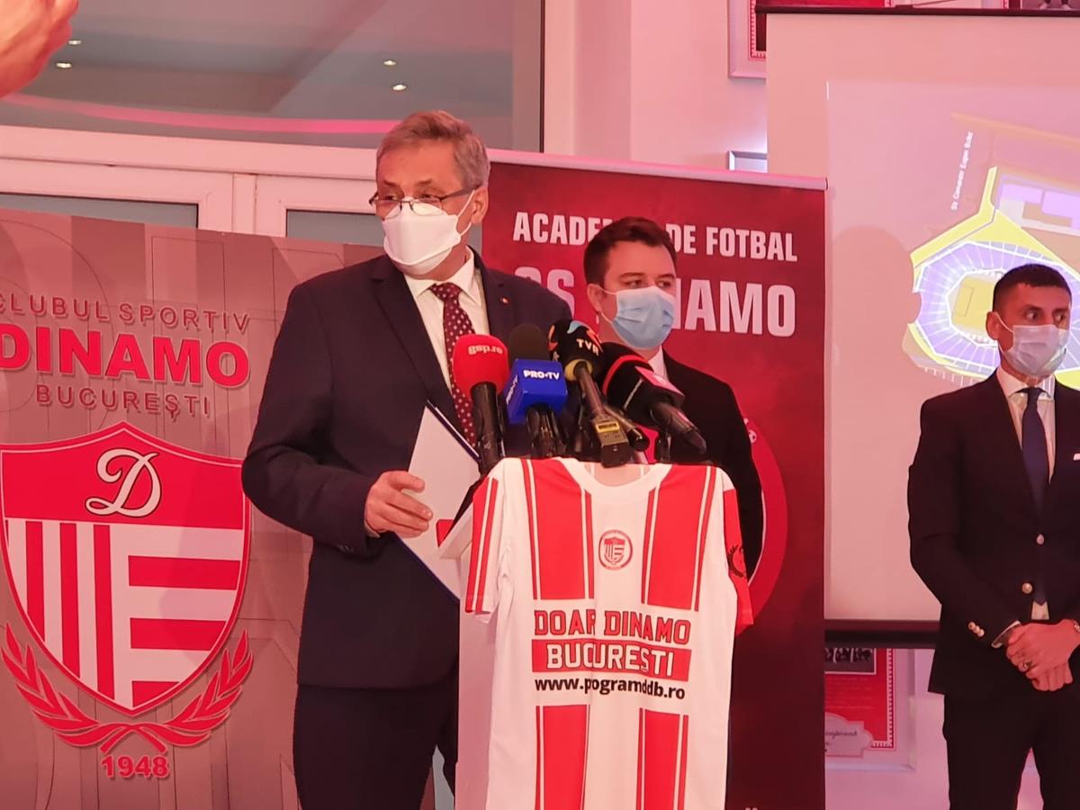 Lansare Academie CS Dinamo + prezentarea stadion. 17.12.2020