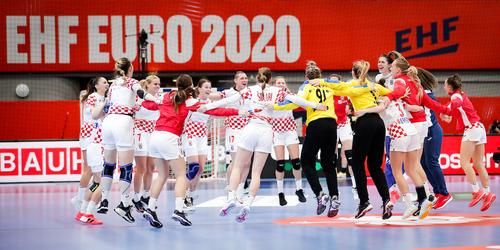 Hora croată după o calificare istorică în semifinale FOTO Stanko Gruden / kolektiffimages