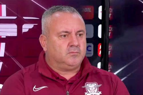Mihai Iosif, antrenor Rapid // foto: captură Facebook @ FC Rapid 1923
