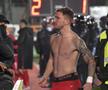 Sorescu a fost dezbrăcat de ultrașii din Peluza Sud Dinamo / foto: GSP