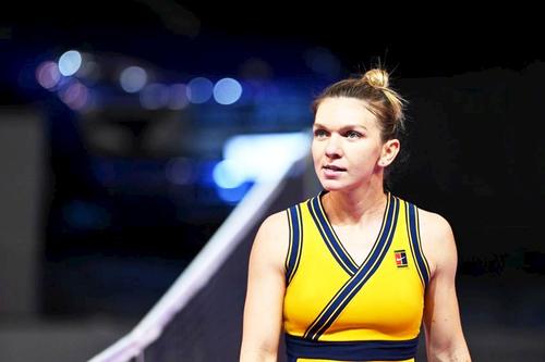 Simona Halep, la BT Arena