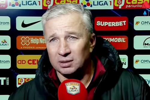 Dan Petrescu, antrenor CFR Cluj // foto: captură YouTube @ Telekom Sport
