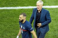 La „cuțite” » Motivul pueril pentru care s-ar fi rupt relația Deschamps - Benzema. E gata să boicoteze finala!