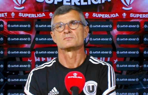 Ovidiu Sabău, după ce U Cluj a pierdut cu Oțelul Galați: „Nu suntem atât de puternici”