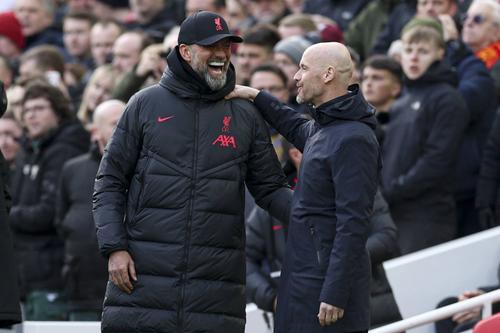 Jurgen Klopp și Erik ten Hag / Foto: Imago