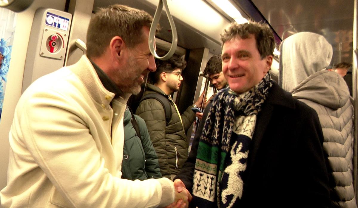 Antrenorul din Superliga a „simțit” că Nicușor Dan va ajunge președinte încă din decembrie: „Mulți au zis că nu e posibil” » Gazeta i-a surprins când au făcut cunoștință la metrou
