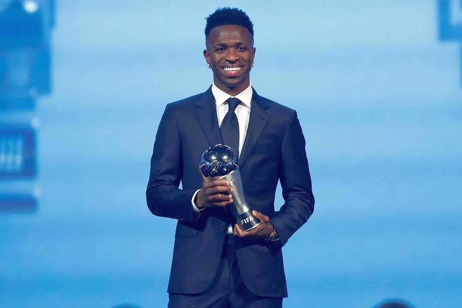 Vinicius/ foto Instagram @Vinicius Jr. Vini The Best! Starul lui Real Madrid a câștigat trofeul la gala FIFA: „În sfârșit, a venit momentul să spun asta” + Cine e antrenorul anului
