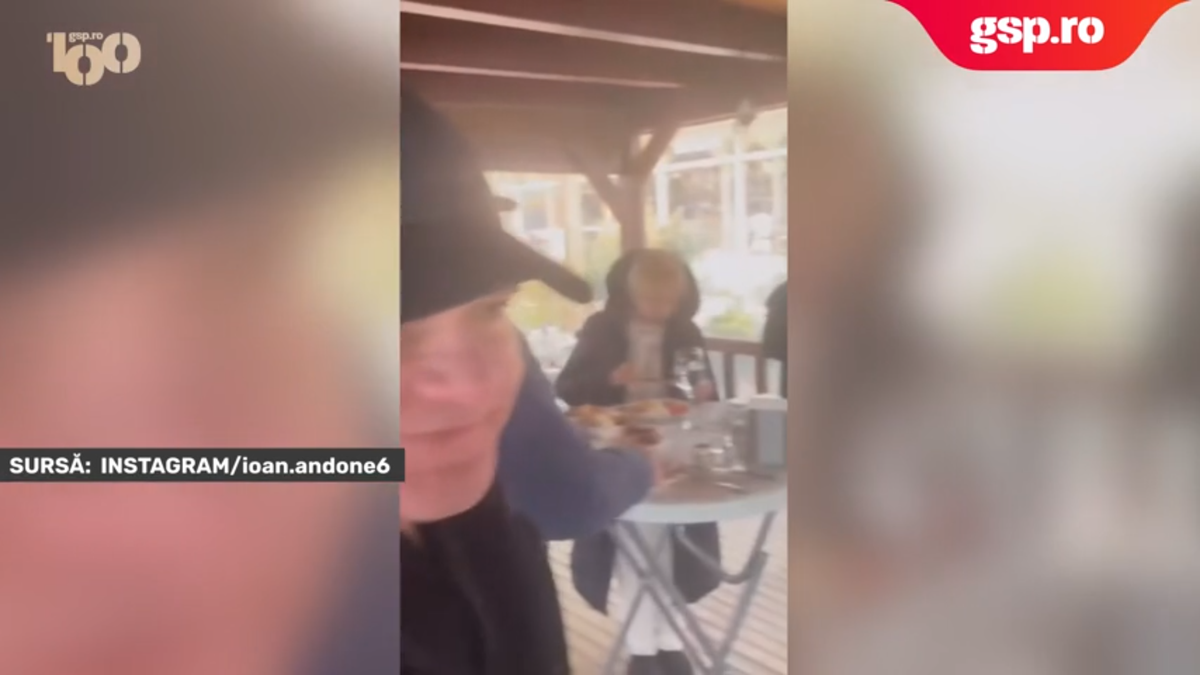 Mircea Lucescu, petrecere cu lăutari alături de Ioan Andone și Cornel Șfaițer