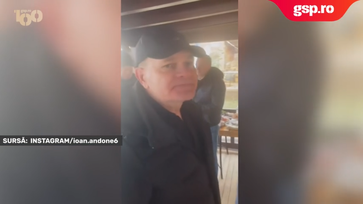 Mircea Lucescu, petrecere cu lăutari alături de Ioan Andone și Cornel Șfaițer