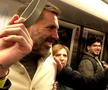 Zeljko Kopic cu metroul prin București: întâlnire de gradul zero cu primarul Nicușor Dan