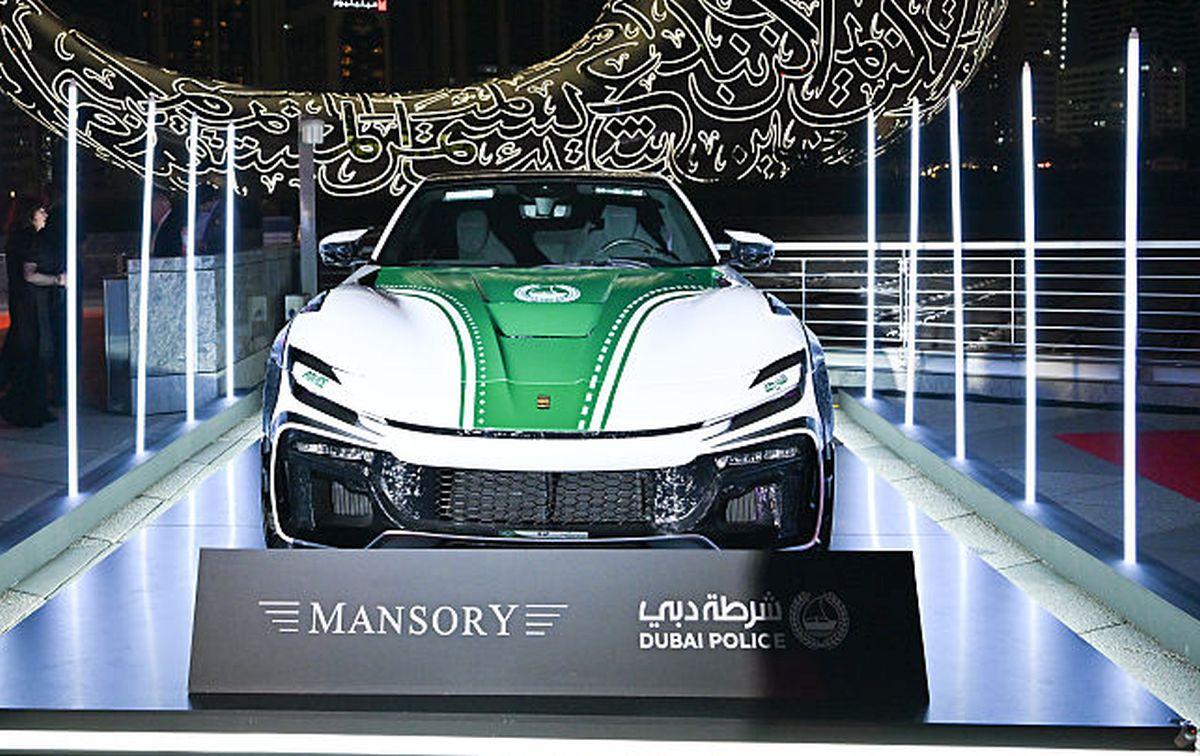 Ferrari Purosangue Mansory, mașina poliției din Dubai