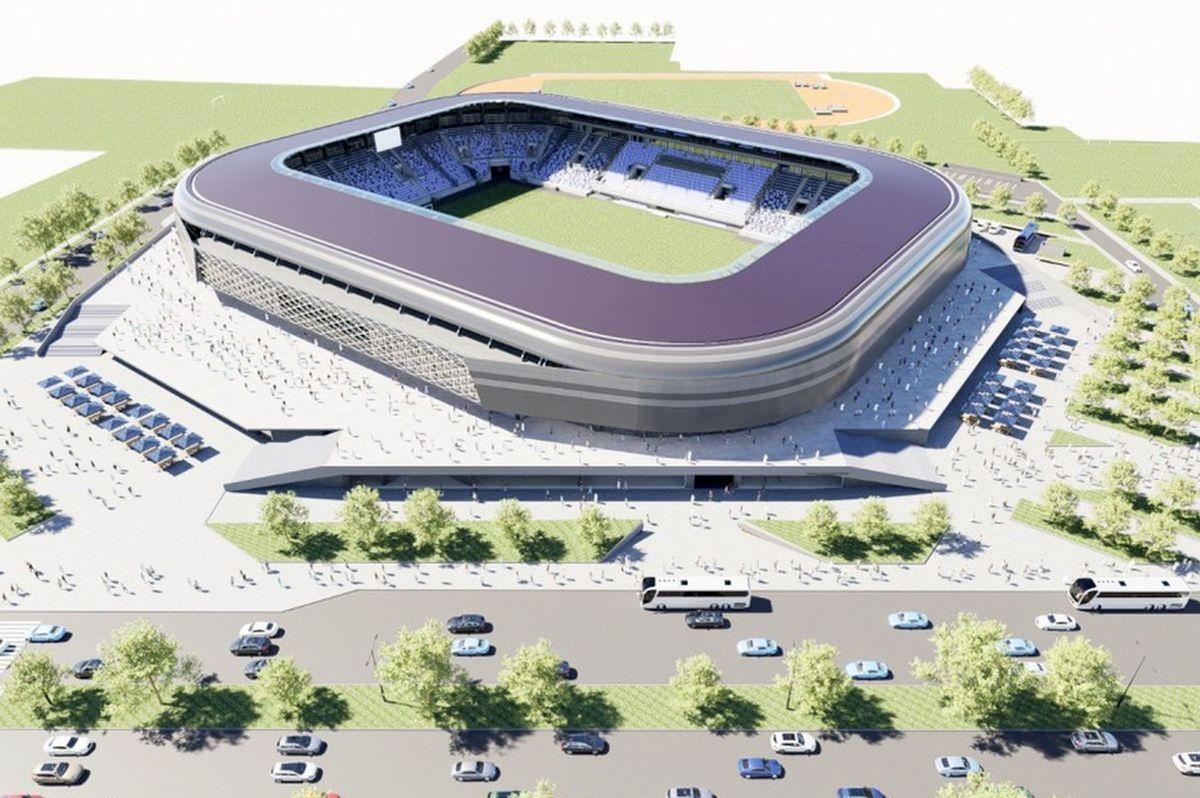 Imagini de pe șantierul stadionului de peste 100 de milioane de euro: „Se mișcă pământul. La propriu!”