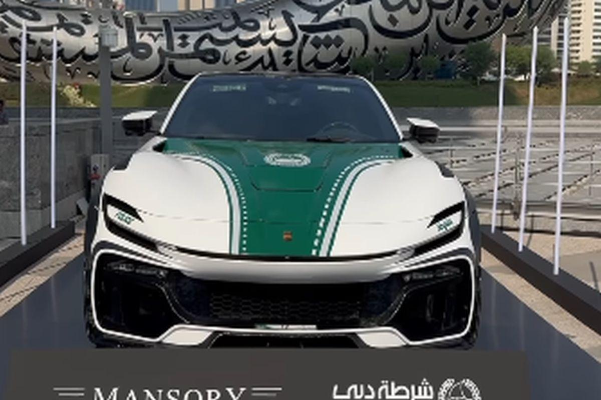 Ferrari Purosangue Mansory, mașina poliției din Dubai