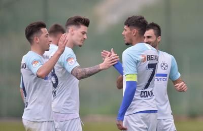 FCSB - KARLSRUHER 1-0 // VIDEO+FOTO » Florinel Coman a adus victoria roș-albaștrilor cu un gol superb