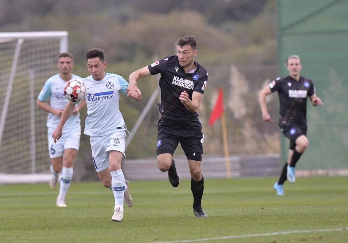 FCSB - KARLSRUHER 1-0 // VIDEO+FOTO » Florinel Coman a adus victoria roș-albaștrilor cu un gol superb