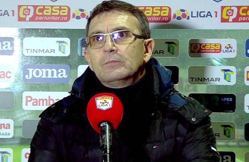 Eugen Neagoe, antrenorul Astrei, a oferit declarații la finalul remizei cu Craiova (1-1).