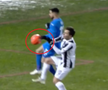 În minutul 61, Craiova ar fi trebuit să beneficieze de un penalty în partida cu Astra.