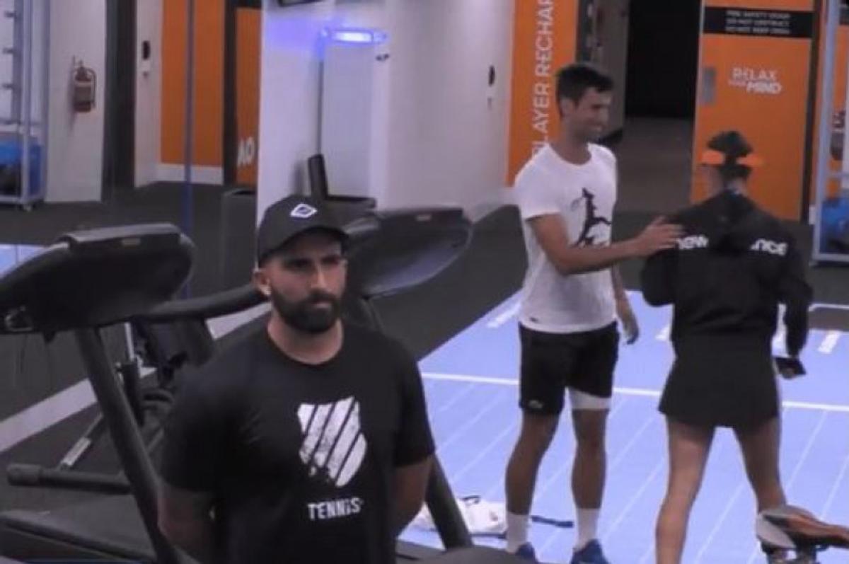 Sorana Cîrstea, întâlnire cu Novak Djokovic la Australian Open /  FOTO: Twitter @popalorena