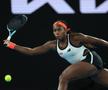 Emma Răducanu, eliminată la Australian Open! A pierdut în două seturi cu Coco Gauff