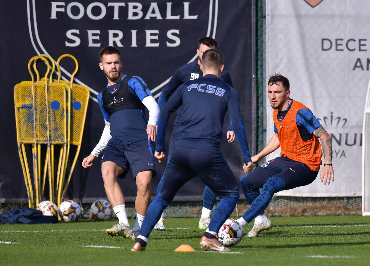 FCSB a schimbat strategia în Antalya. Antrenament pe Antalya pe 18 ianuarie / FOTO: Cristi Preda (GSP.ro)