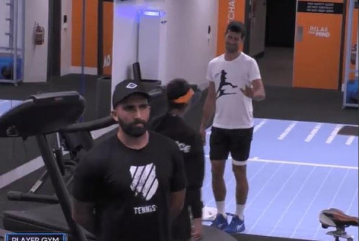 Sorana Cîrstea, întâlnire cu Novak Djokovic la Australian Open /  FOTO: Twitter @popalorena