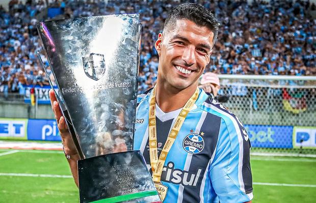 Debut senzațional, Luis Suarez! Hattrick într-o repriză la Gremio, cum nu mai reușise de 10 ani