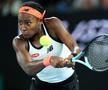 Emma Răducanu, eliminată la Australian Open! A pierdut în două seturi cu Coco Gauff