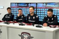 Rapid și-a prezentat cele 4 transferuri ale iernii înainte de startul Superligii: „Nu știu de ce nu m-ar accepta fanii” + Toate declarațiile din Giulești