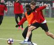 Alexandru Ionică, în plan apropiat, s-a antrenat iarna aceasta cu FC Emmen