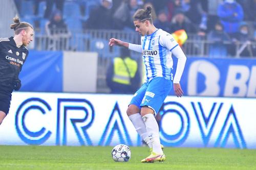 Atacantul Atanas Trică (19 ani) a fost împrumutat de Universitatea Craiova în liga secundă, la CS Tunari.  / FOTO: Imago