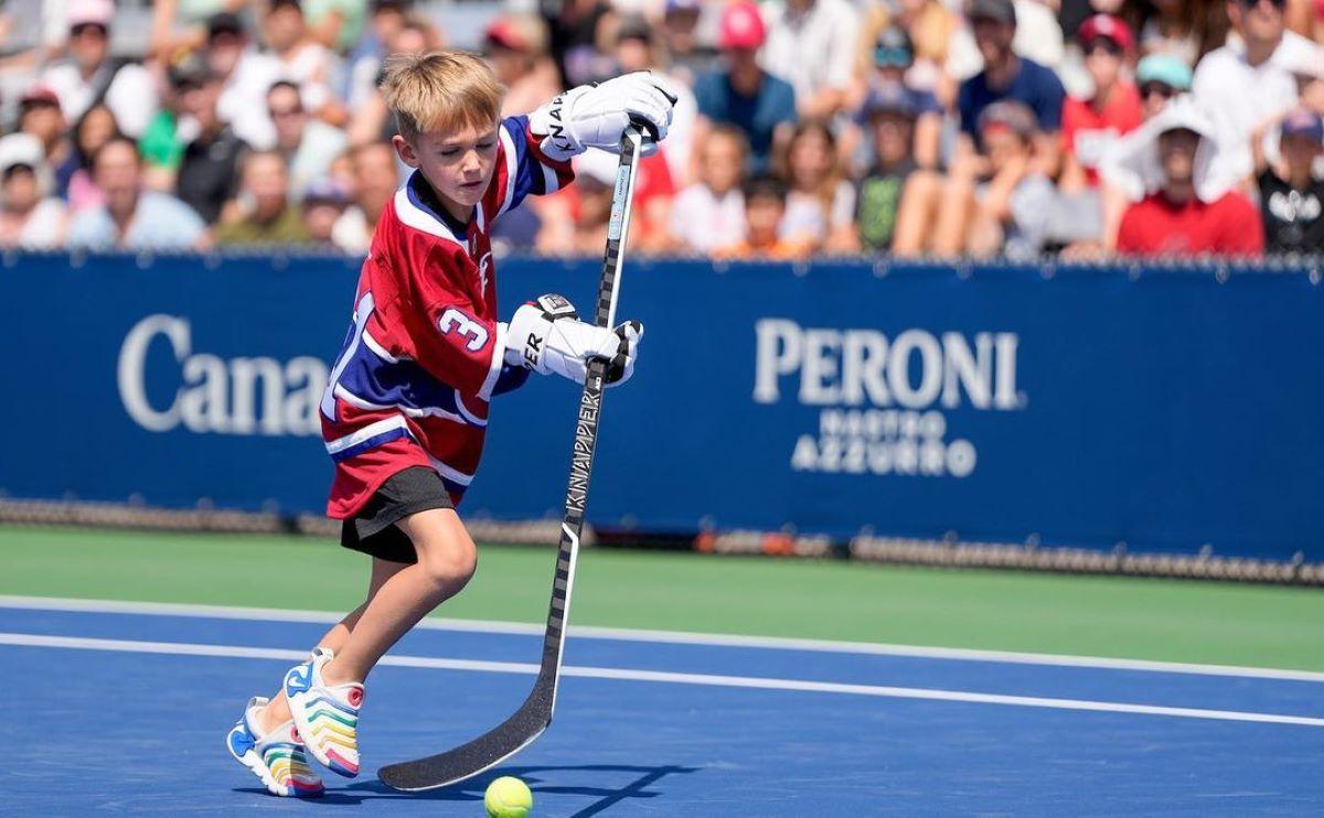 Victoria Azarenka și fiul ei, Leo, pasionat de sport