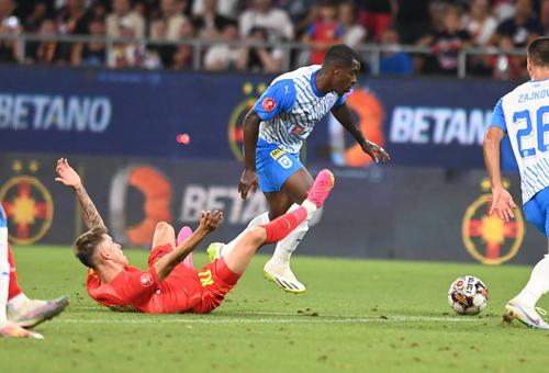 Basilio Ndong, la 0-3 cu FCSB, pe 2 septembrie Foto: Imago