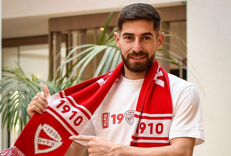 Doru Popadiuc, prezentat de Diosgyori VTK // sursă foto: Instagram Mutare neașteptată în Superliga: i-au reziliat recent contractul, dar revine la echipă! » Mai vin încă doi jucători, dintre care unul trecut pe la FCSB
