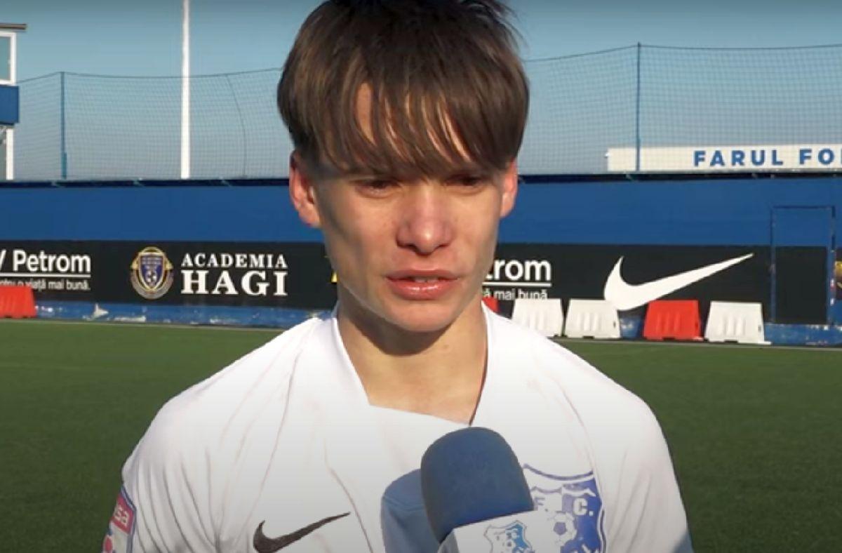 Alt fiu de fotbalist celebru la „Academia Hagi” » Tatăl său e triplu campion cu Dinamo