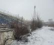 Ruină stadion Bacău - decembrie 2024