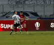Duelul dintre Ișfan și Van der Werff, care a decis meciul U Cluj - Gloria Buzău