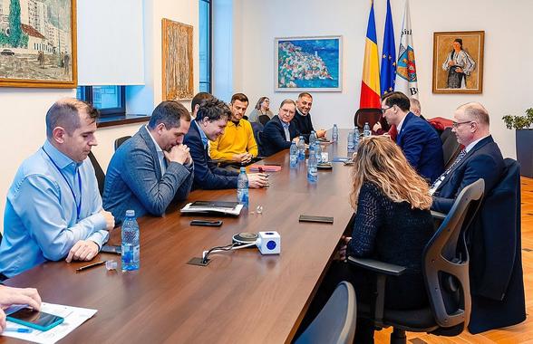 Burleanu, Nicolescu, Argăseală și Nicușor Dan la aceeași masă » Despre ce s-a discutat în birourile Primăriei: „Vom analiza și optimiza”