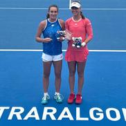 Înainte de Australian Open, Anamaria Federica Oana a disputat finala turneului de la Traralgon / Sursă foto: Facebook@ Sanda Oana