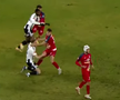 Duelul dintre Ișfan și Van der Werff, care a decis meciul U Cluj - Gloria Buzău