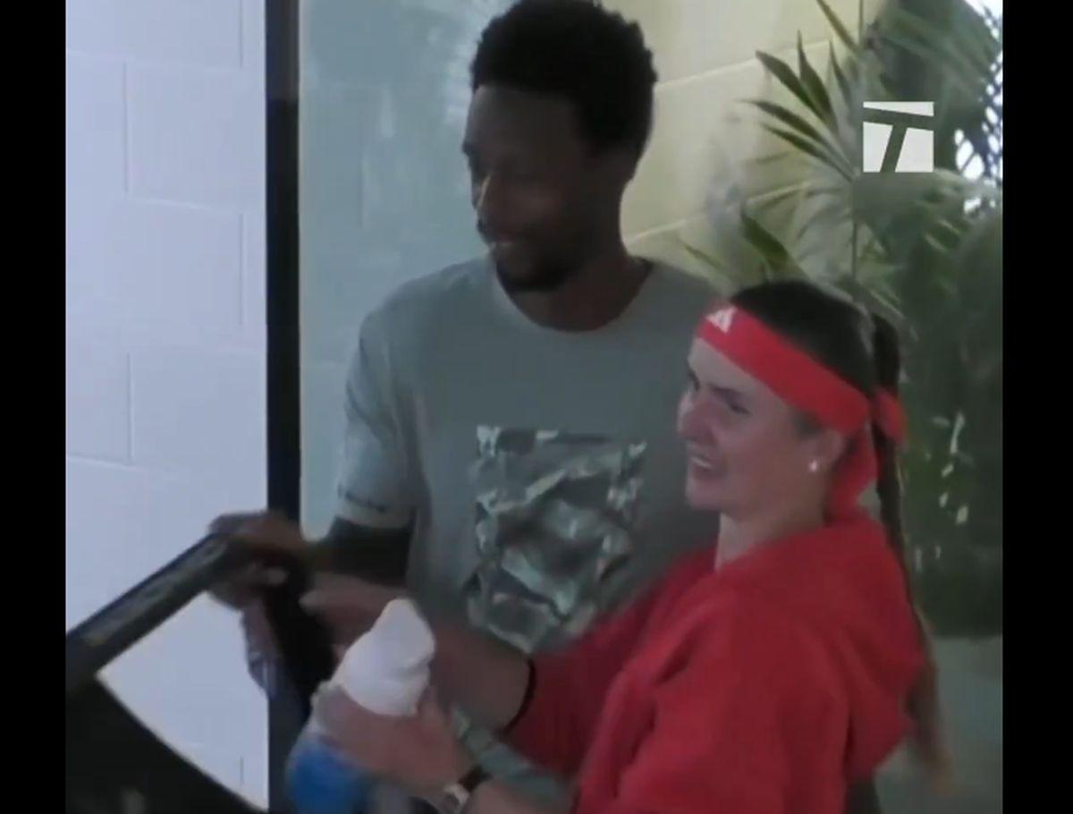 Svitolina și Monfils, imaginile săptămânii la Australian Open » Cum au fost surprinși pe coridor, după victoriile mari de azi: „Avem noi, ucrainencele, asta!”
