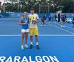 Înainte de Australian Open, Anamaria Federica Oana a disputat finala turneului de la Traralgon / Sursă foto: Facebook@ Sanda Oana