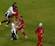 Duelul dintre Ișfan și Van der Werff, care a decis meciul U Cluj - Gloria Buzău