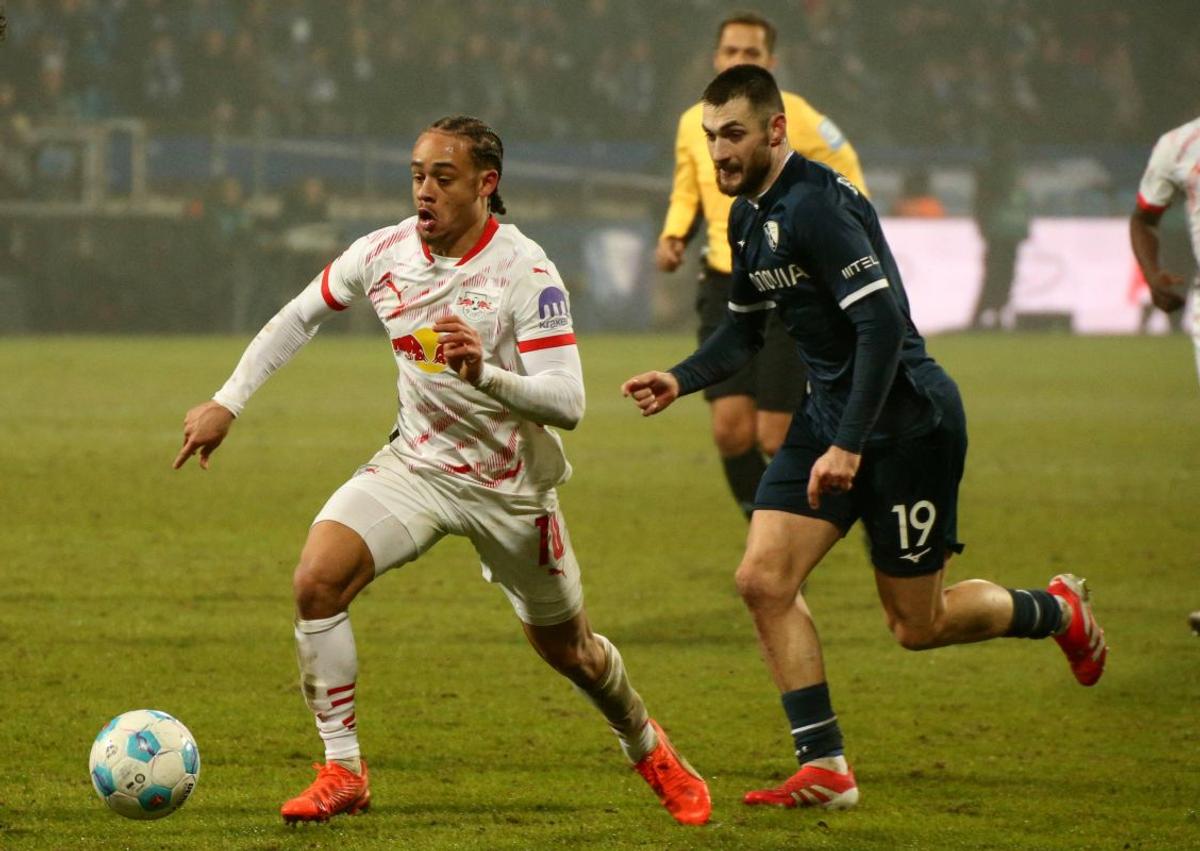 RB Leipzig a ratat victoria în Bundesliga după ce a început în forță, cu trei goluri
