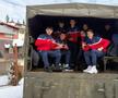 Juniorii U15 și U16 ai Stelei se află în cantonament la Forban / Sursă foto: Facebook@ Steaua București