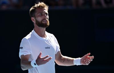 „Am leșinat în duș” » Experiența ciudată trăită de un tenismen francez, cu 45 de minute înaintea meciului din turul 3 de la Australian Open