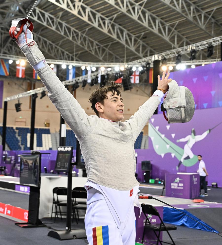 Vlad Covaliu Foto: FIE Vlad Covaliu, victorios la etapa de Cupă Mondială de la Boston