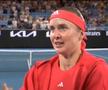 Svitolina și Monfils au oferit imaginile zilei la Australian Open