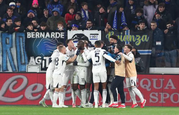 Atalanta - Napoli 2-3 » Trupa lui Antonio Conte a câștigat „thrillerul” de la Bergamo și s-a distanțat în fruntea clasamentului