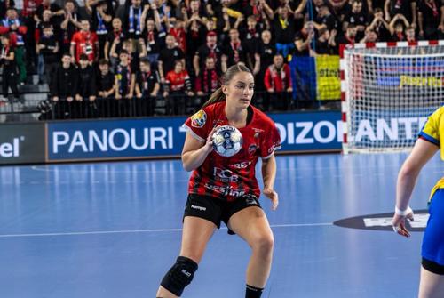 Esbjerg - Gloria Bistrița, în etapa a 10-a din Liga Campionilor. Foto: Facebook @Gloria Bistrița